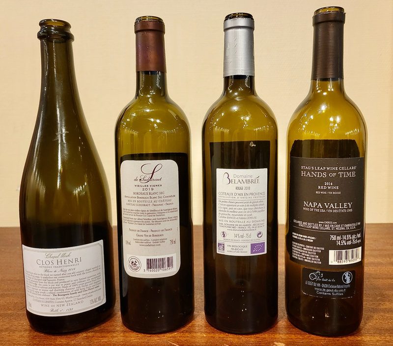Les bouteilles de la séance, photo 2